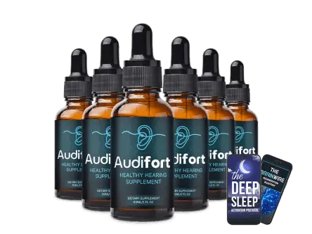 Audifort natural ear health supplement for better focus and sound clarity